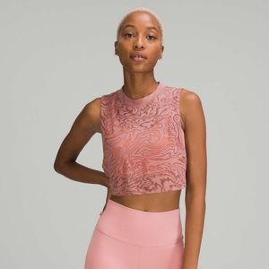 lululemon All Yours Crop Tank *Veil